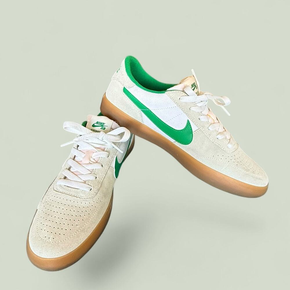 Nike SB Heritage Vulc Skate Shoes (Style: CD5010-101) Men's 8 NWOB